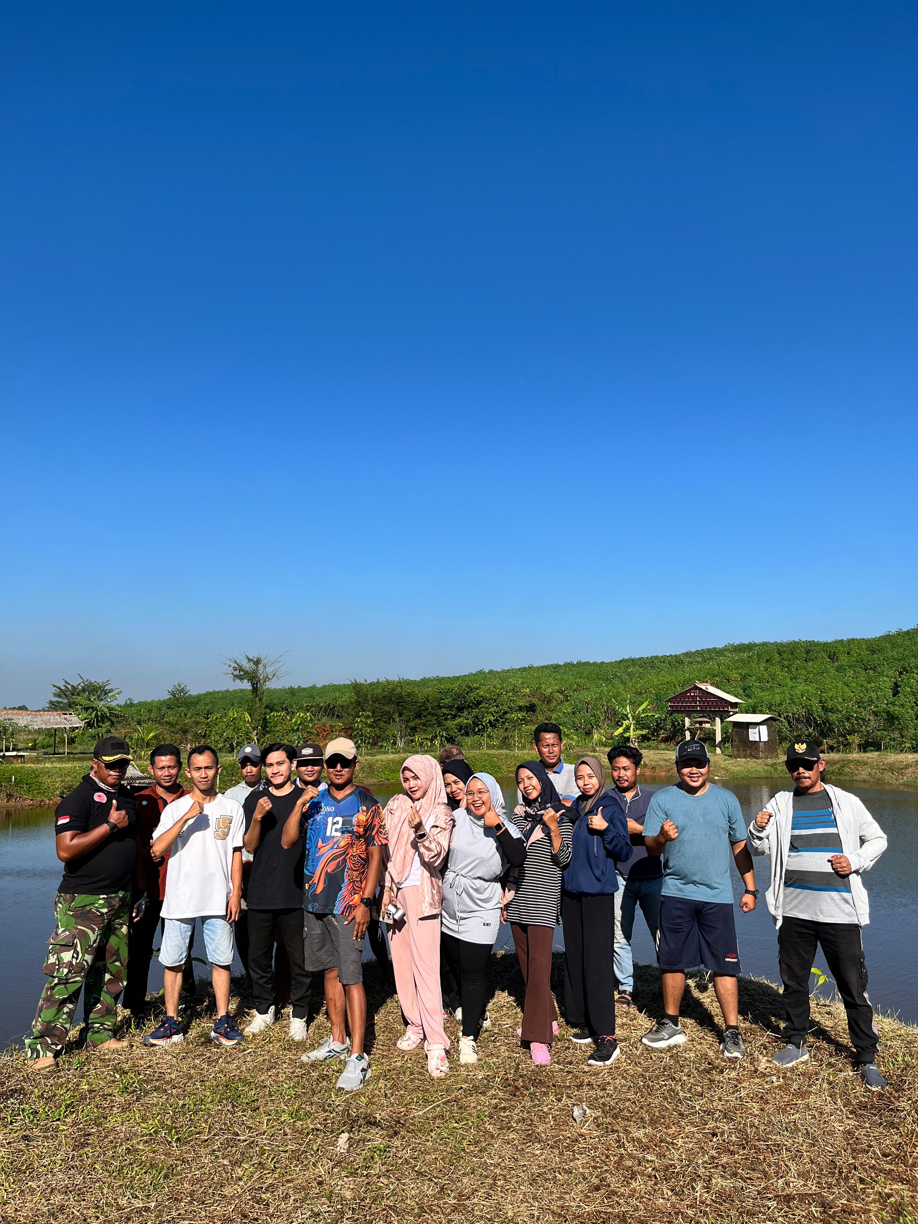 Indahnya Berolahraga Pagi di Danau Pecici
